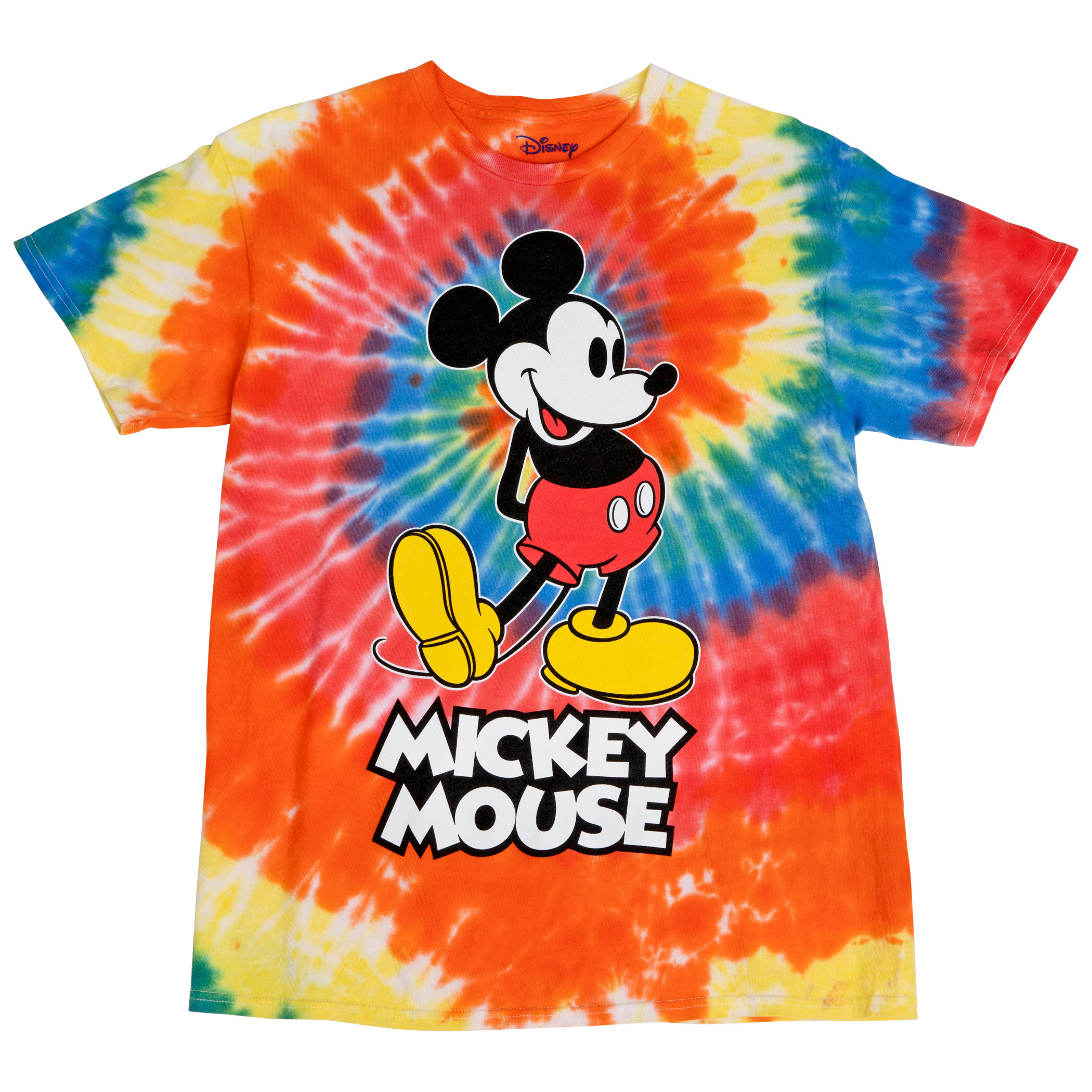 Mickey Mouse Character Tie Dye T-Shirt